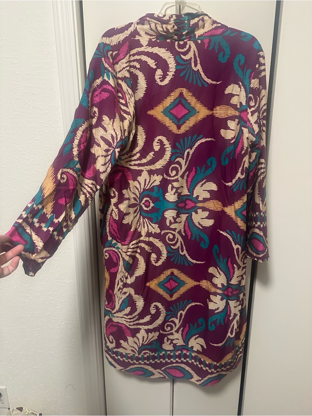 Echo Wanderlust Printed Open Front Duster Kimono - Picture 5 of 7